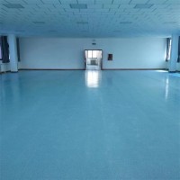 西安学校医院塑胶地板 工业地板 耐磨耐压实心PVC地板